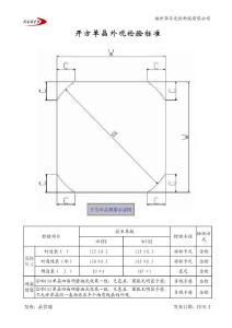 开方单晶外观检验标准