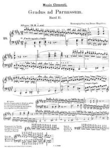 克莱门蒂名手之道100首练习曲全 卷2(共3卷) Gradus ad Parnassum Op44 Vol 2 Clementi钢琴谱