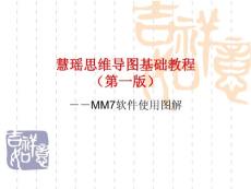 思维导图MindManager基础教程经典