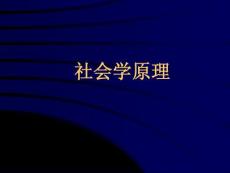 社会学精品课课件（全套）