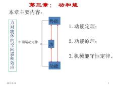 大学物理学 功和能