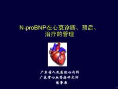 n-probnp在心衰诊断、预后、治疗的管理-课件，幻灯，PPT