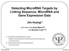 miRNA 靶分子的检测