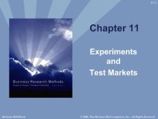 business research method，chapter11