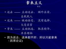 高一语文拿来主义课件五