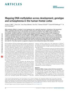 nn.4181-Mapping DNA methylation across development, genotype and schizophrenia in the human frontal cortex
