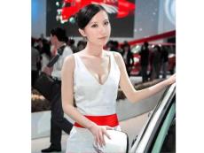 上海车展车模之美女图片