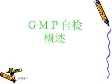 GMP自检概述