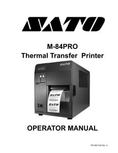 M84Pro Op Manual
