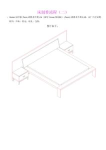 家具床制作流程(二)