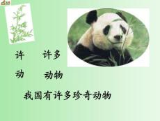 [ 一年级语文课件]大熊猫课件