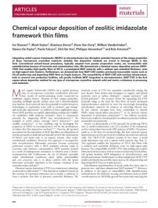 nmat4509-Chemical vapour deposition of zeolitic imidazolate framework thin films