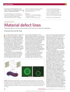 nmat4517-Liquid crystals Material defect lines