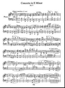 肖邦 第一钢琴协奏曲 钢琴 作品11 Piano Concerto No.1, Op.11 (Chopin, Frédéric)