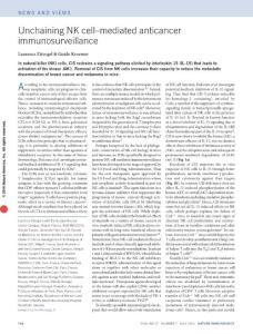 ni.3471-Unchaining NK cell–mediated anticancer immunosurveillance