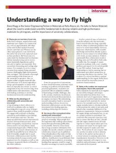 nmat4699-Understanding a way to fly high