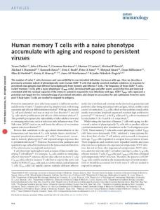 ni.3483-Human memory T cells with a naive phenotype accumulate with aging and respond to persistent viruses