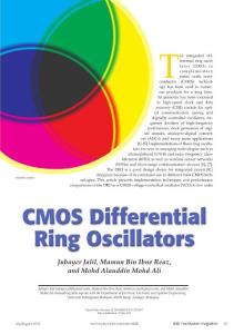 pll论文——cmos differential ring oscillators