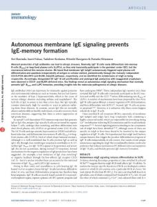 ni.3508-Autonomous membrane IgE signaling prevents IgE-memory formation