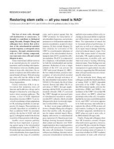 cr201680a-Restoring stem cells — all you need is NAD+