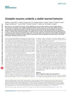 nn.4405-Unstable neurons underlie a stable learned behavior