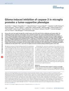 ni.3545-Glioma-induced inhibition of caspase-3 in microglia promotes a tumor-supportive phenotype
