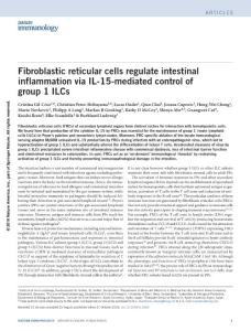 ni.3566-Fibroblastic reticular cells regulate intestinal inflammation via IL-15-mediated control of group 1 ILCs