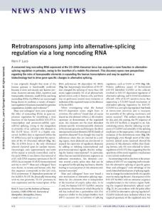 nsmb.3318-Retrotransposons jump into alternative-splicing regulation via a long noncoding RNA