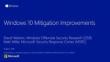 Windows-10-Mitigation-Improvements
