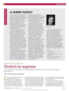 nmat4809-Cell mechanotransduction- Stretch to express