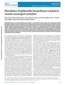 nchembio.2232-Elucidation of gibberellin biosynthesis in bacteria reveals convergent evolution