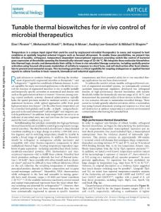 nchembio.2233-Tunable thermal bioswitches for in vivo control of microbial therapeutics