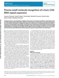 nchembio.2251-Precise small-molecule recognition of a toxic CUG RNA repeat expansion