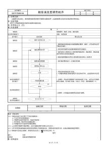 顾客满意度调查程序