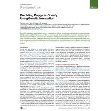 Cell Metabolism-2017-Predicting Polygenic Obesity Using Genetic Information