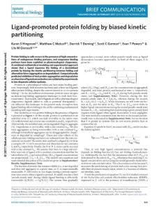nchembio.2303-Ligand-promoted protein folding by biased kinetic partitioning
