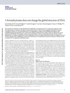 nsmb.3411-5-Formylcytosine does not change the global structure of DNA