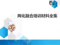 国家两化融合培训材料全集
