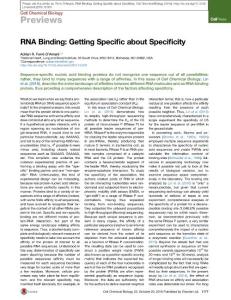 Cell-Chemical-Biology_2016_RNA-Binding-Getting-Specific-about-Specificity