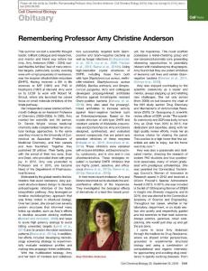 Cell-Chemical-Biology_2016_Remembering-Professor-Amy-Christine-Anderson