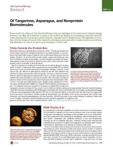 Cell-Chemical-Biology_2016_Of-Tangerines-Asparagus-and-Nonprotein-Biomolecules