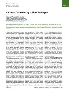 Cell-Host-Microbe_2016_A-Covert-Operation-by-a-Plant-Pathogen