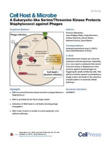 Cell-Host-Microbe_2016_A-Eukaryotic-like-Serine-Threonine-Kinase-Protects-Staphylococci-against-Phages