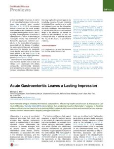 Cell-Host-Microbe_2016_Acute-Gastroenteritis-Leaves-a-Lasting-Impression