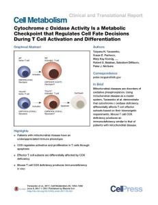 Cell-Metabolism_2017_Cytochrome-c-Oxidase-Activity-Is-a-Metabolic-Checkpoint-that-Regulates-Cell-Fate-Decisions-During-T-Cell-Activation-and-Different