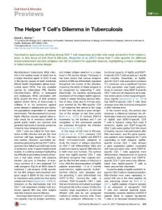 Cell-Host-Microbe_2017_The-Helper-T-Cell-s-Dilemma-in-Tuberculosis