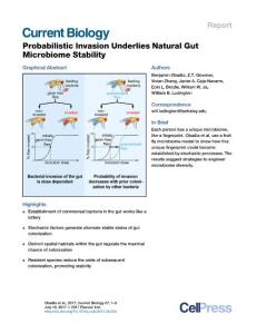 Current Biology-2017-Probailistic Invasion Underlies Natural Gut Microbiome Stability