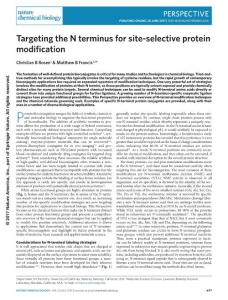 nchembio.2416-Targeting the N terminus for site-selective protein modification