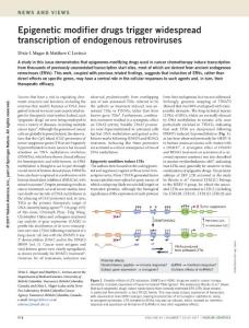 ng.3902-Epigenetic modifier drugs trigger widespread transcription of endogenous retroviruses