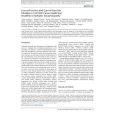 AJHG-2017-Loss-of-Function and Gain-of-Function Mutations in KCNQ5 Cause Intellectual Disability or Epileptic Encephalopathy